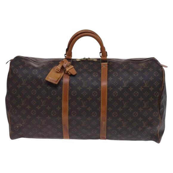 LOUIS VUITTON Monogram Keepall 60 Boston Bag M41422 - Picture 13 of 16
